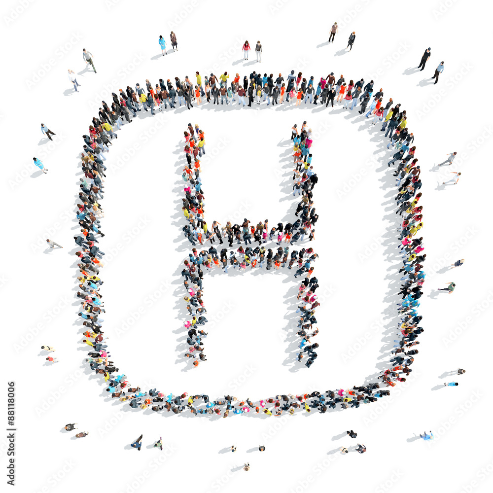 people in the shape of letters. people in the shape of letters.
