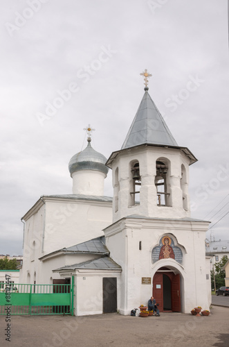 Псков. Россия. Храм Покрова Пресвятой Богородицы от Торгу, XVI photo