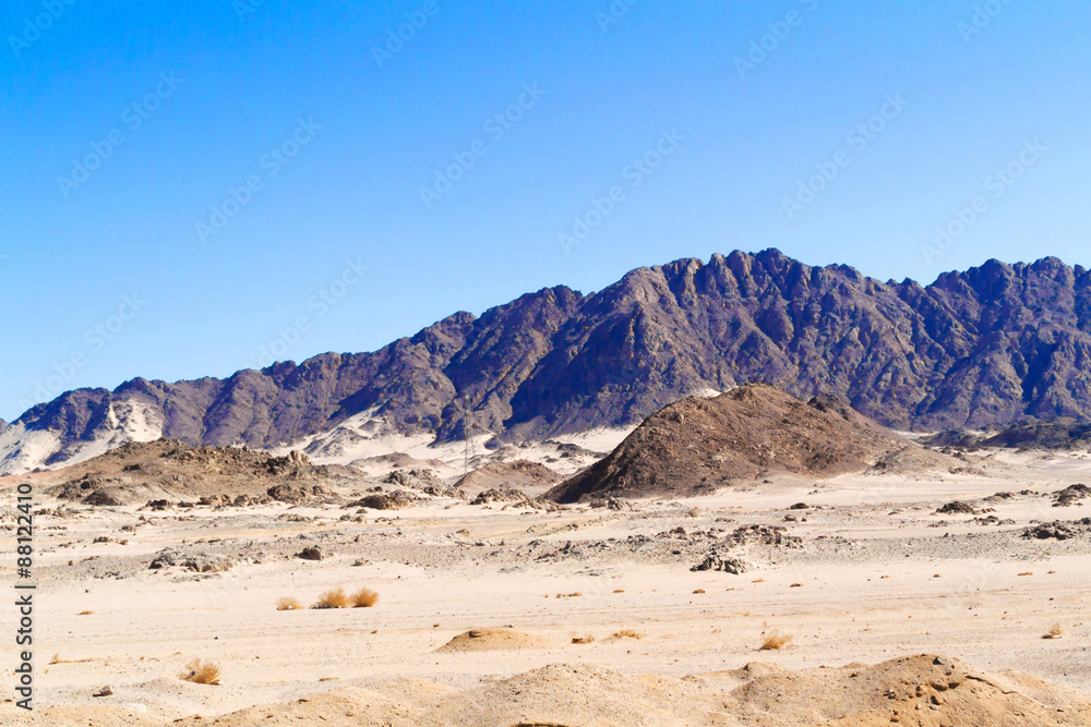 Road to Luxor from Safaga.