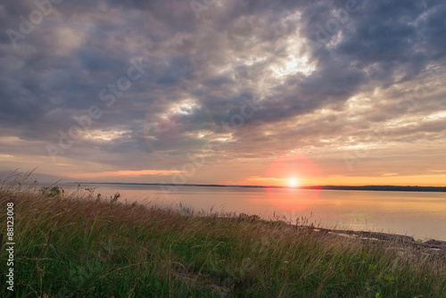 Sunset on the Baltic Sea