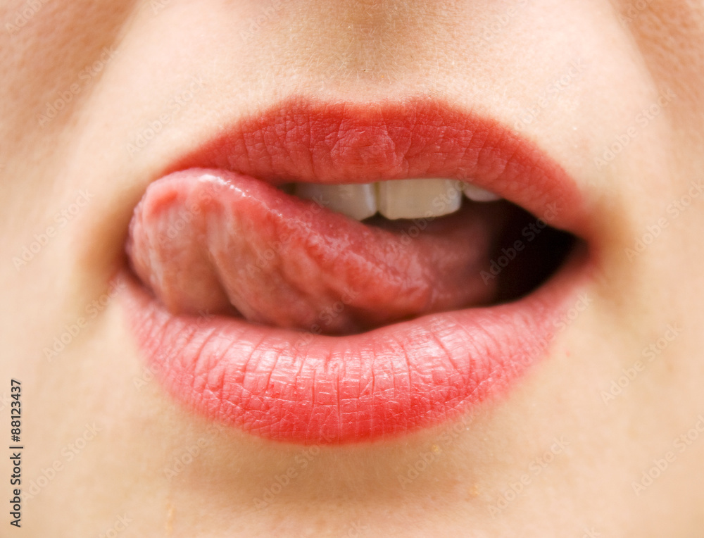 Fototapeta premium Sexy Lippen
