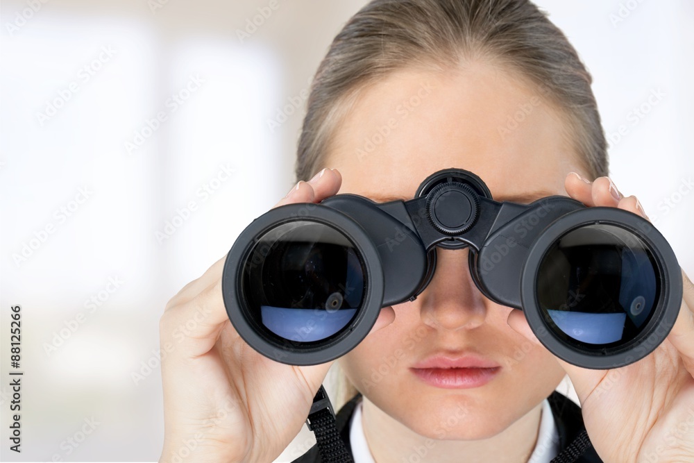 Binoculars, Surveillance, Looking. Binoculars, Surveillance, Looking.