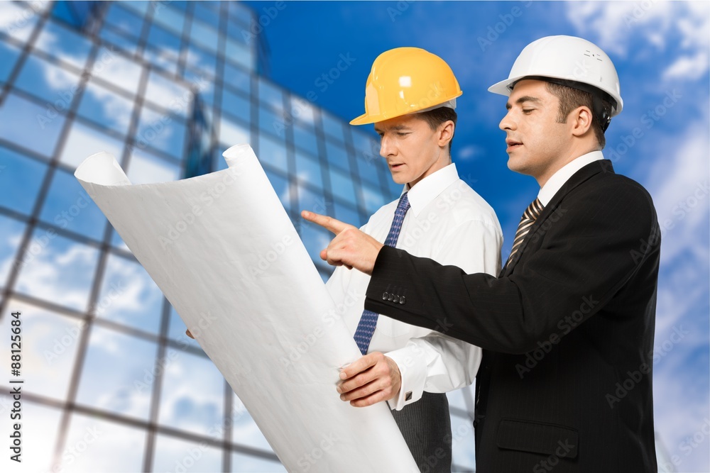 Construction, Built Structure, Blueprint. Construction, Built Structure, Blueprint.