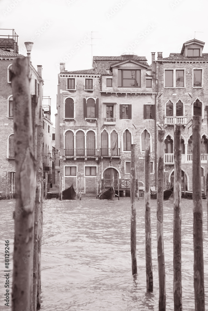 Naklejka premium Traditional Venetian Architecture; Venice