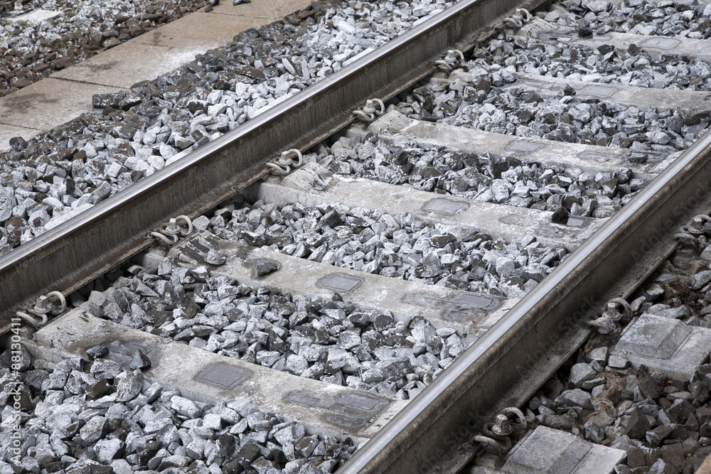 Naklejka premium Railway Track