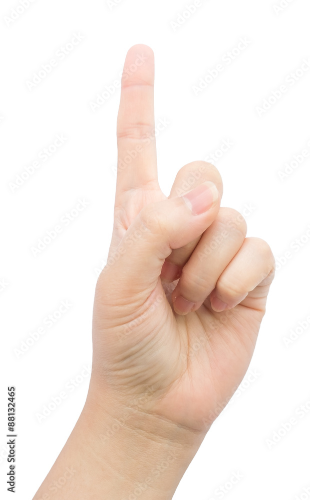 Female hand with vitual great idea on isolated background. Female hand with vitual great idea on isolated background.