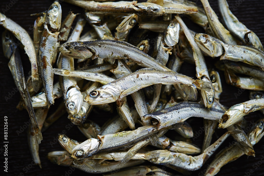 Dried anchovies 