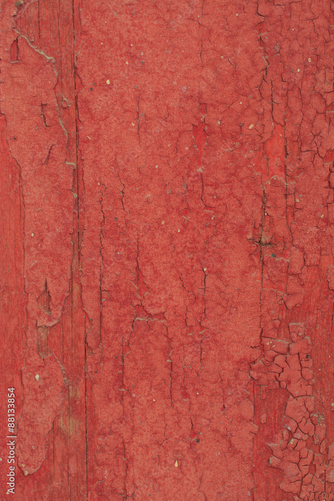 Obraz premium Old painted wooden board