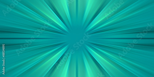 zoomata di figure geometriche di colore acquamarina photo