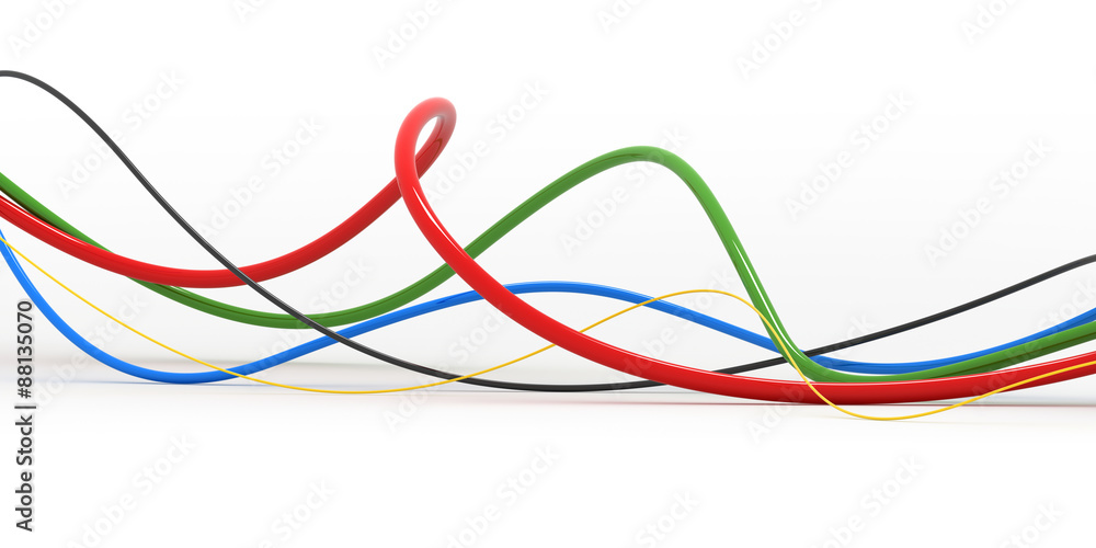 Colorful cable Colorful cable