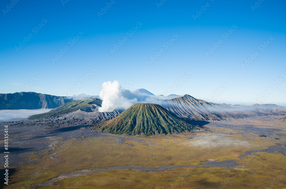 Bromo volcano ,Tengger Semeru National Park, East Java, Indonesi Bromo volcano ,Tengger Semeru National Park, East Java, Indonesi