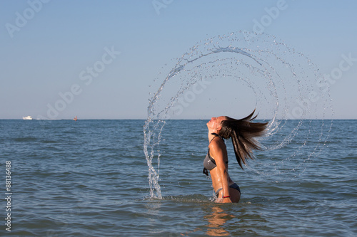 Water games to the sea