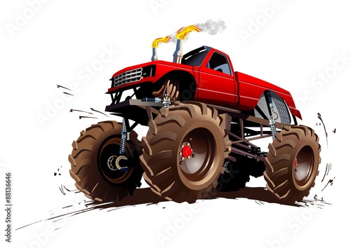 Cartoon Monster Truck