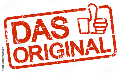 red stamp DAS ORIGINAL