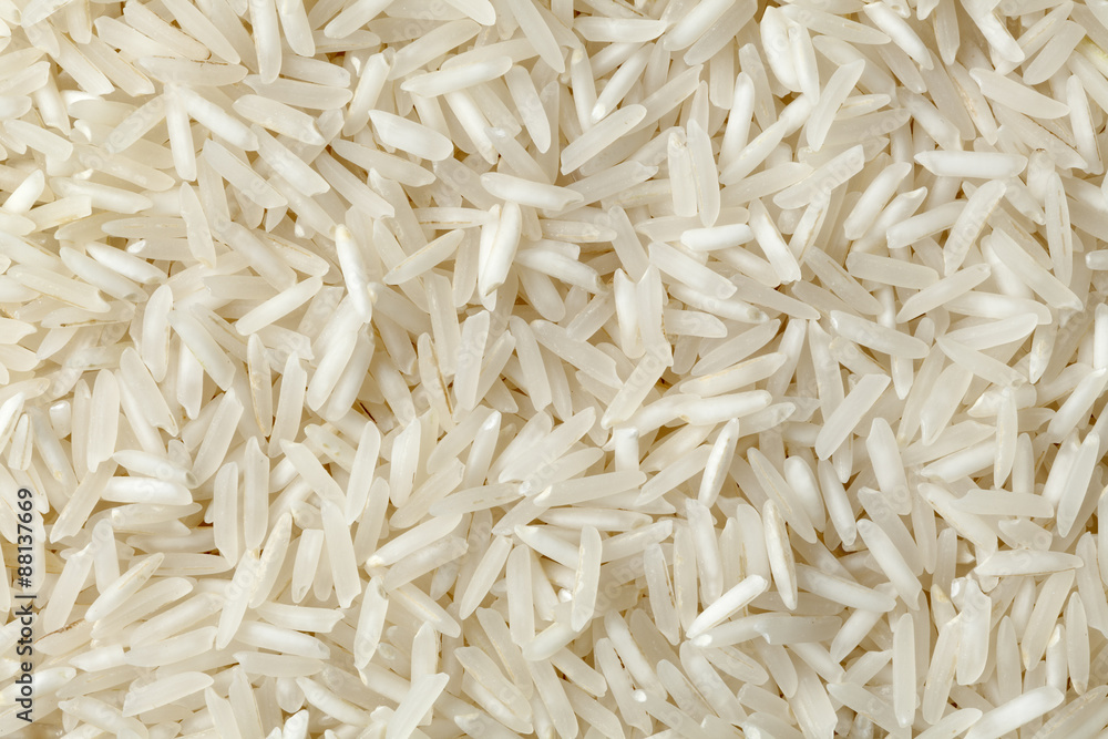 Raw Basmati rice Raw Basmati rice