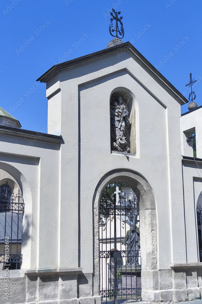 Gate to Armenian Cathedral of Lviv