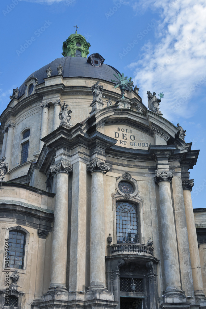 Dominican cathedral in Lviv