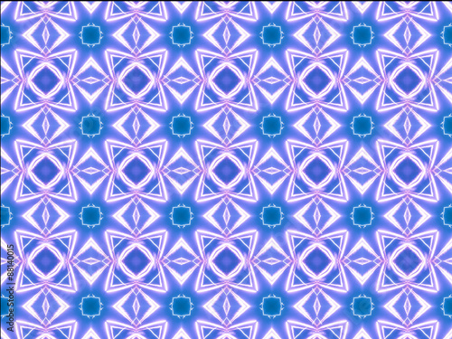 Ethnic pattern. Abstract kaleidoscope  fabric design.