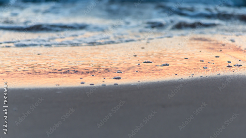 red dramatic sunset on the sea beach red dramatic sunset on the sea beach
