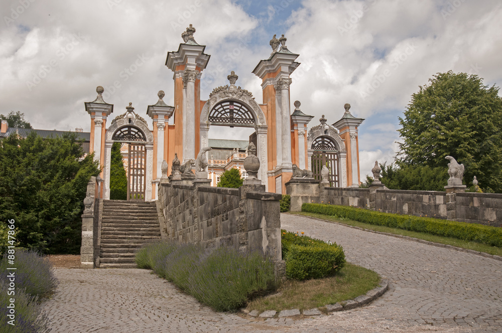 Beauty of castle architecture