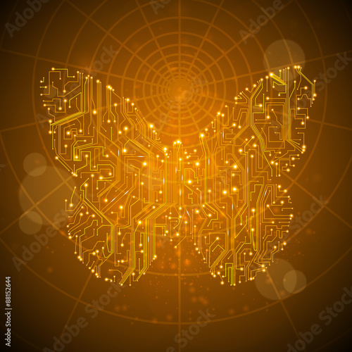 Circuit board  background
