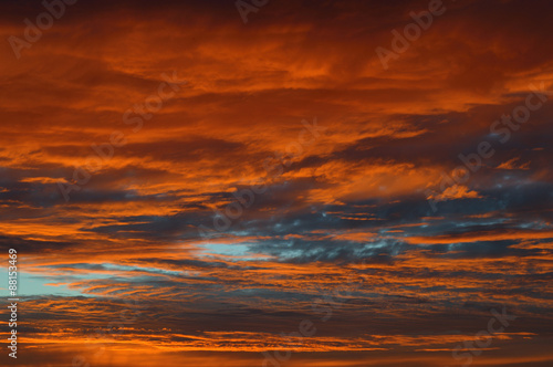 Sunset background. © mshch