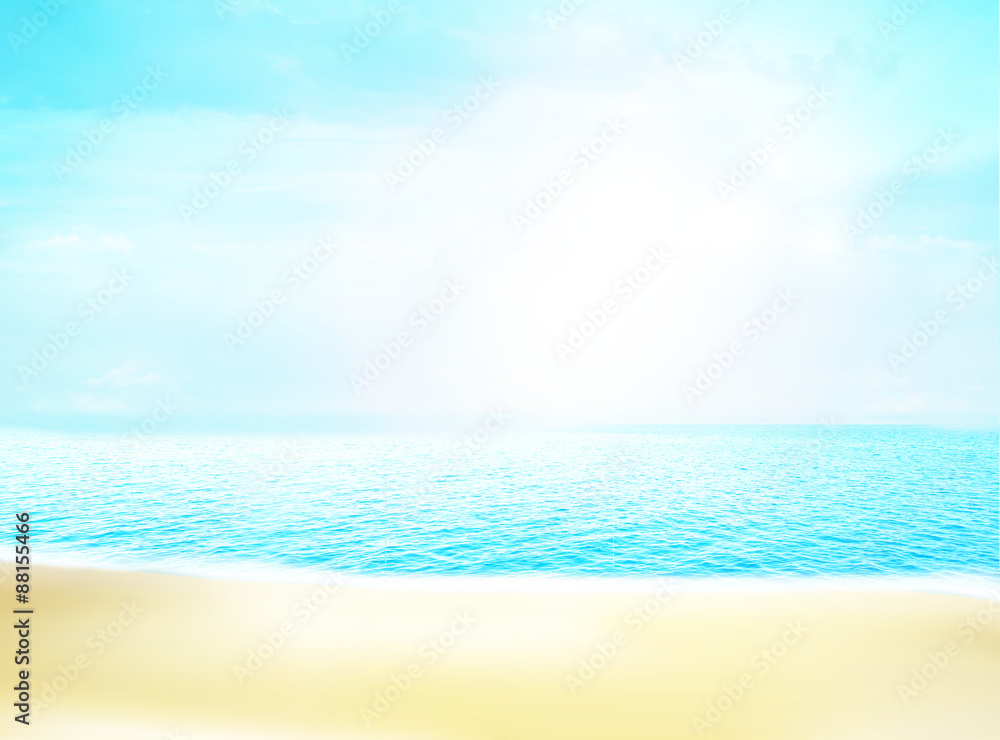 Obraz premium Summer Time Background Beach Water