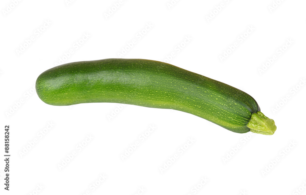 Vegetable marrow (zucchini), isolated on white background Vegetable marrow (zucchini), isolated on white background