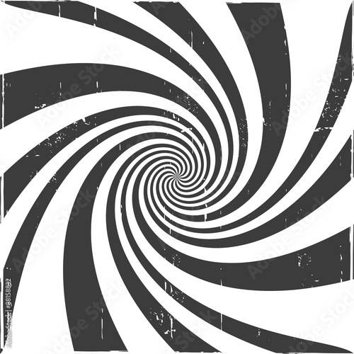 Spiral optical illusion background