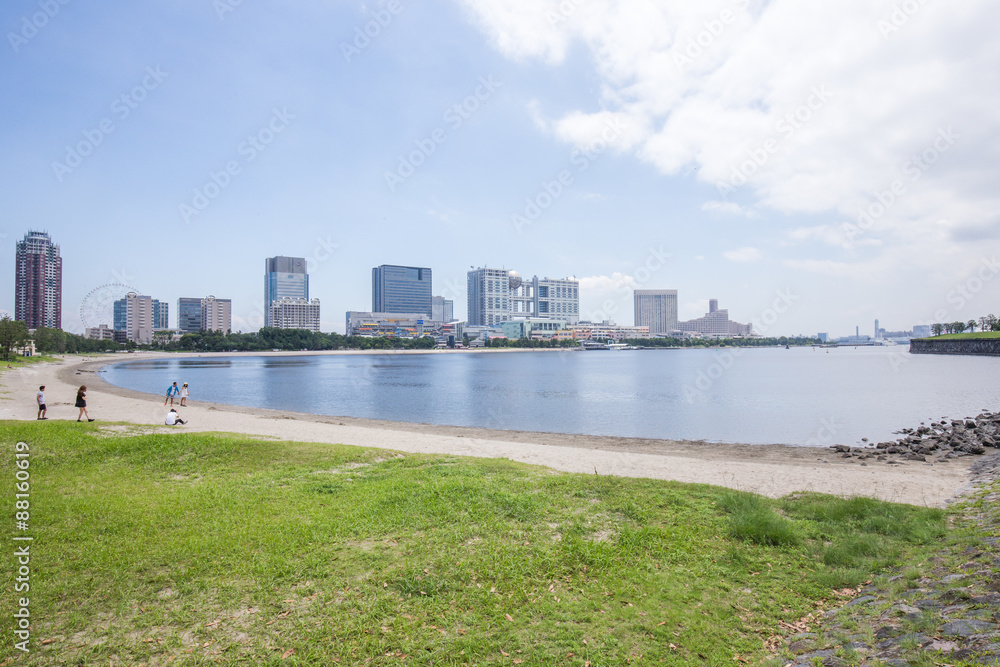 Fototapeta premium お台場海浜公園