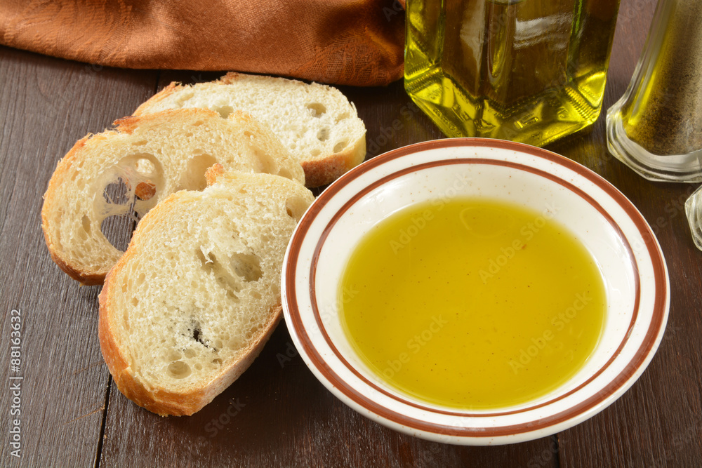 Olive oil and bread Olive oil and bread