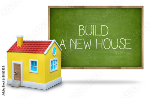 Build a new house on blackboard