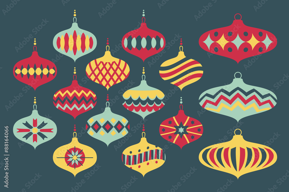 Christmas sphere collection