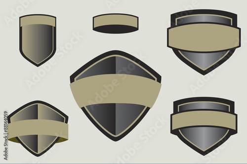 Obraz na płótnie Shield collection w salonie