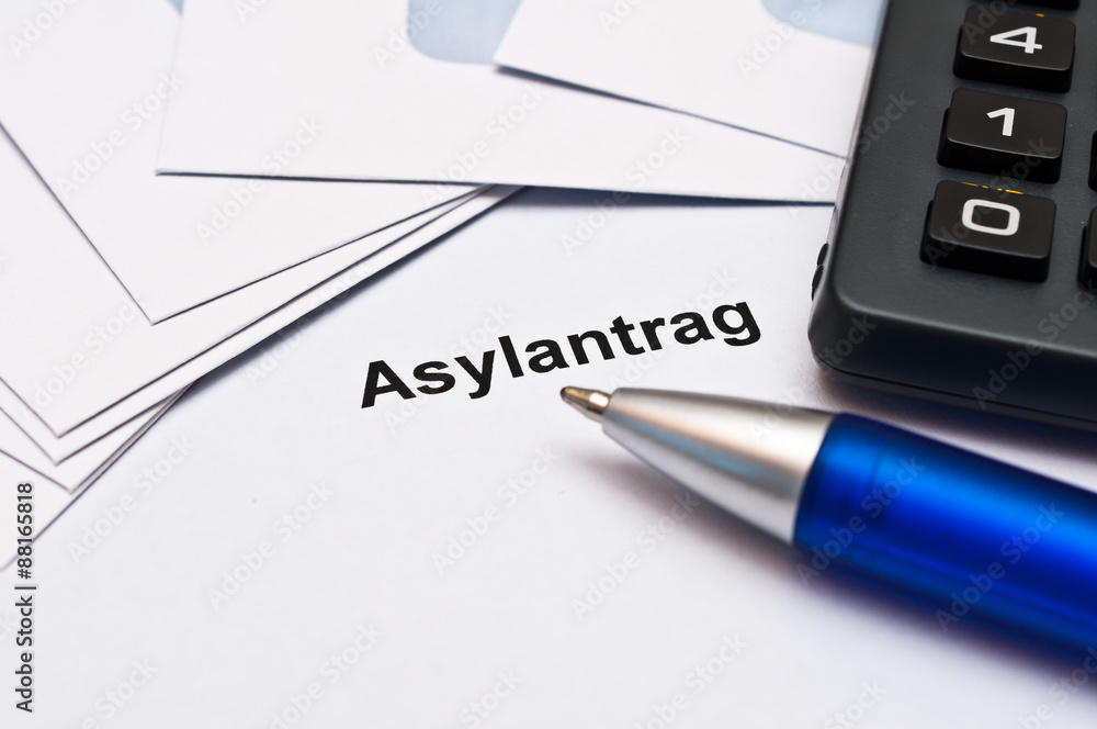 Asylantrag Deutschland StockFoto Adobe Stock