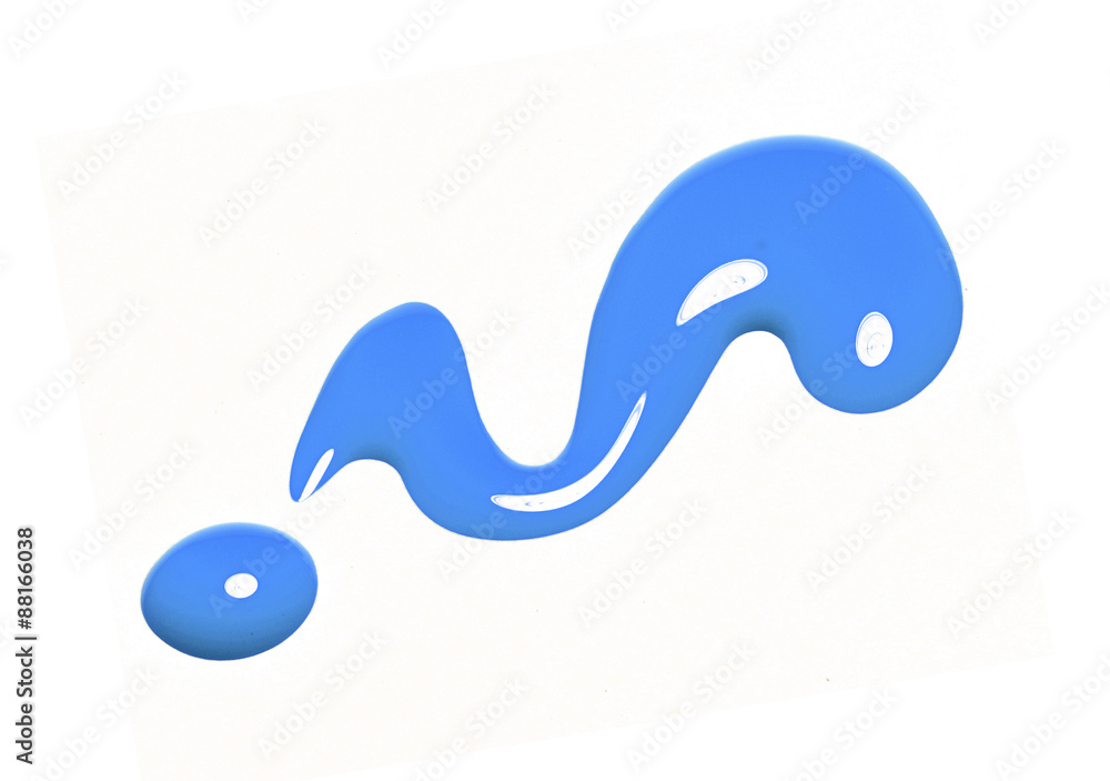 Obraz premium Nail polish isolated on white 