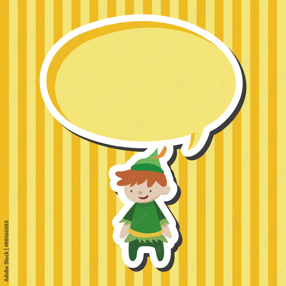 Peter Pan theme elements