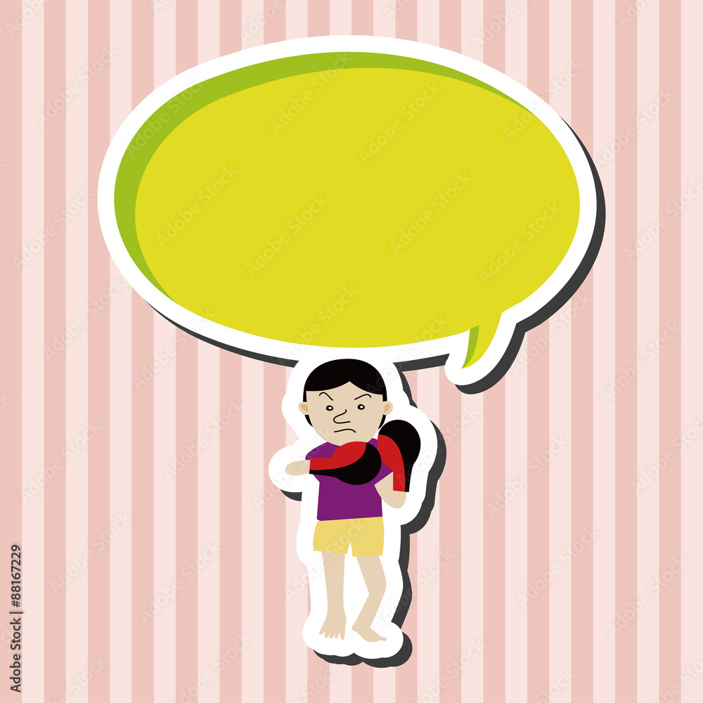 lady girl cartoon theme elements lady girl cartoon theme elements