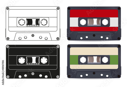 Audio tape cassette