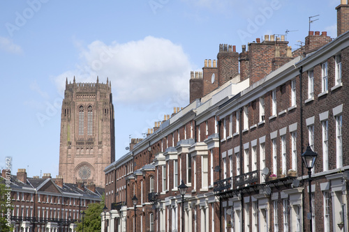 Anglican Cathedral and Local Streets