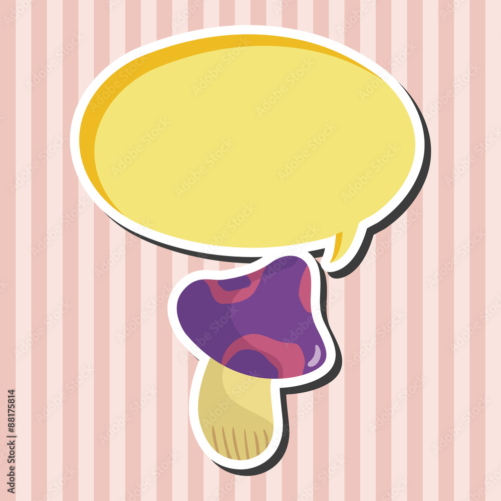 mushroom cartoon theme elements vector,eps mushroom cartoon theme elements vector,eps