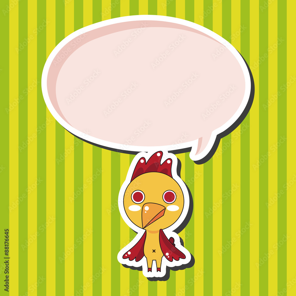 animal cock cartoon theme elements animal cock cartoon theme elements