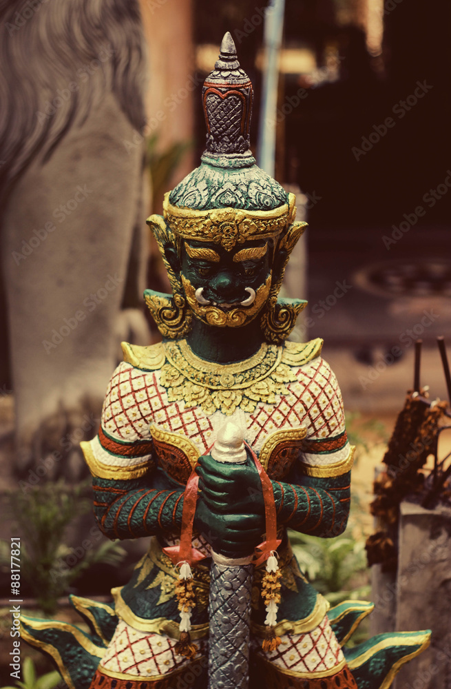 Fototapeta premium Wat Phupalansung July 6 2015: