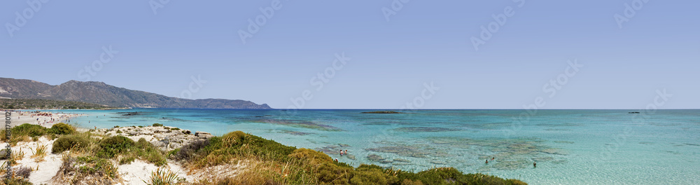 Crete beach Elafonisi Crete beach Elafonisi
