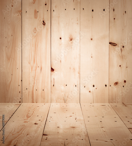 Fototapeta Naklejka Na Ścianę i Meble -  Old wood texture. Floor surface