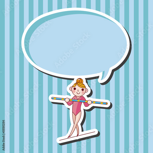 circus juggler theme elements vector,eps