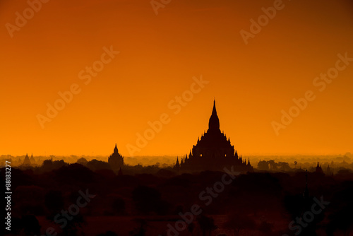 The Temples of   Bagan Pagan   Mandalay