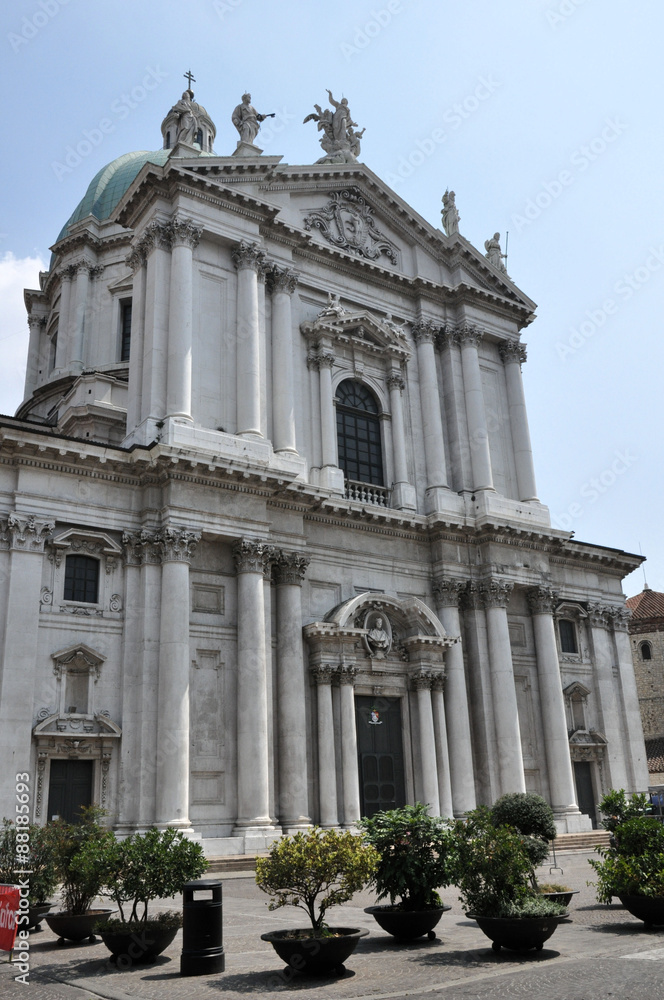The cathedral of Brescia, Italy