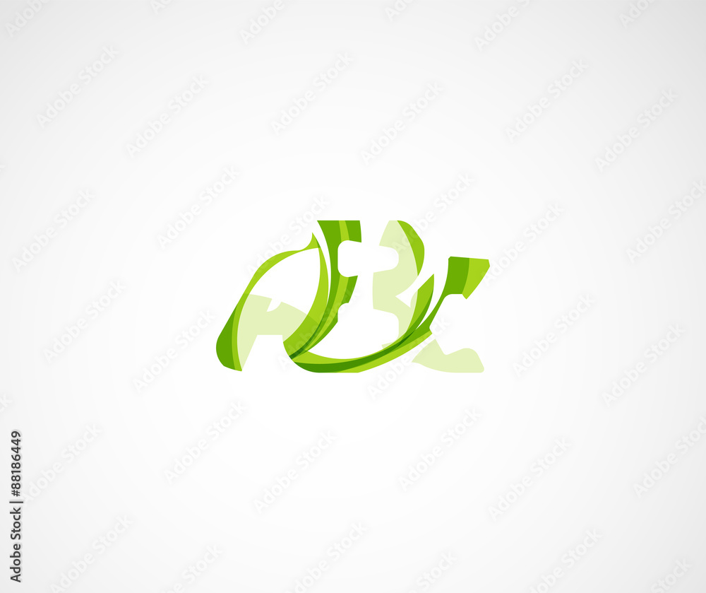 Abc company logo. Vector illustration. Abc company logo. Vector illustration.