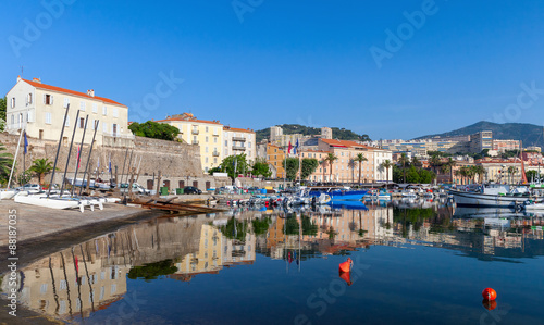 Ajaccio, old port, Corsica island, France
